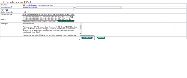 Enviando PDF e XML da Nota Fiscal para o Cliente na versão 5.91 do APLWeb