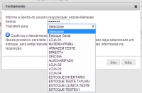 Fazendo uma requisição e transferindo direto para outro estoque no APLWeb 3.59